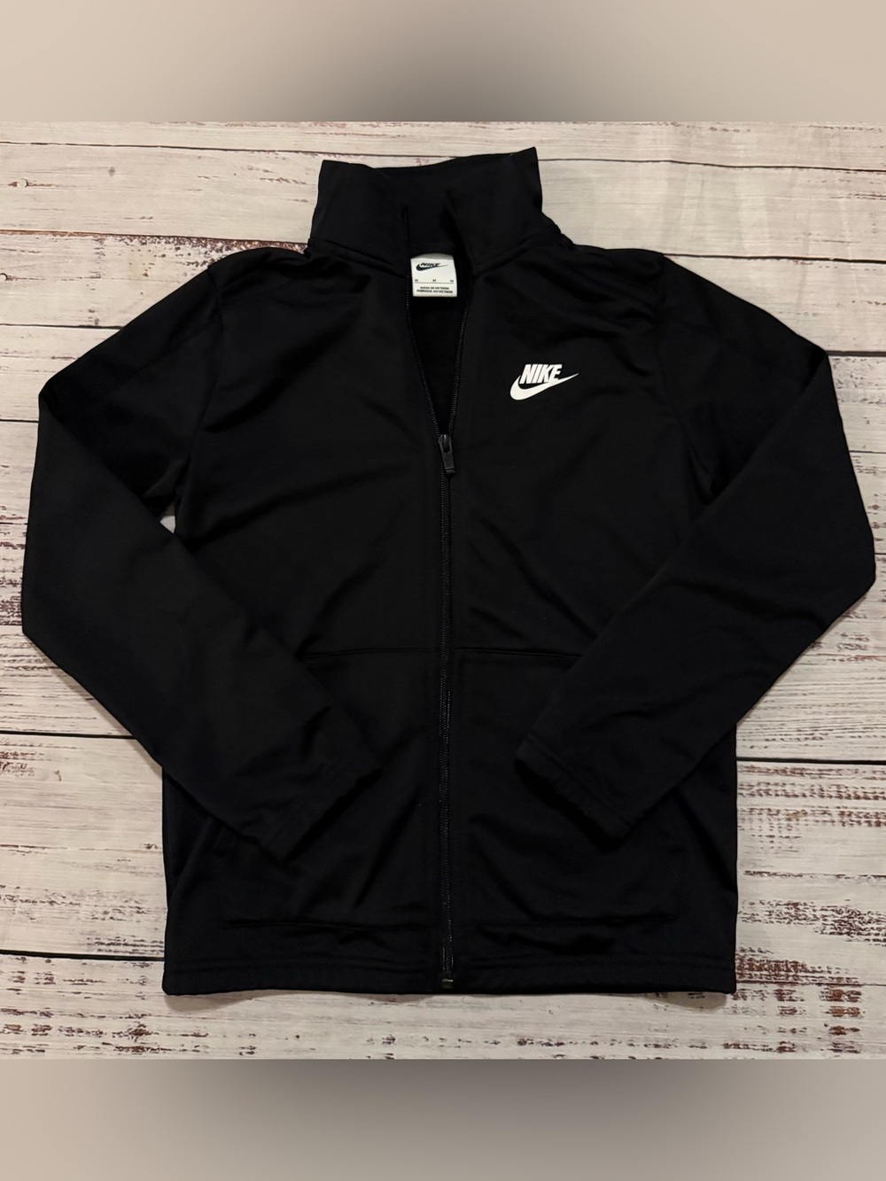 Nike Black Jacket Full Zip YMD 10/12